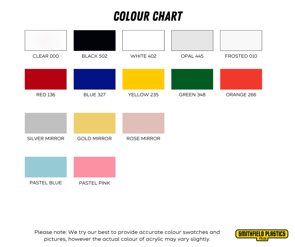 75mm Acrylic Heart