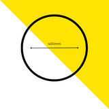 400mm Acrylic Circle