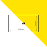 A4 Size | 210mm x 297mm